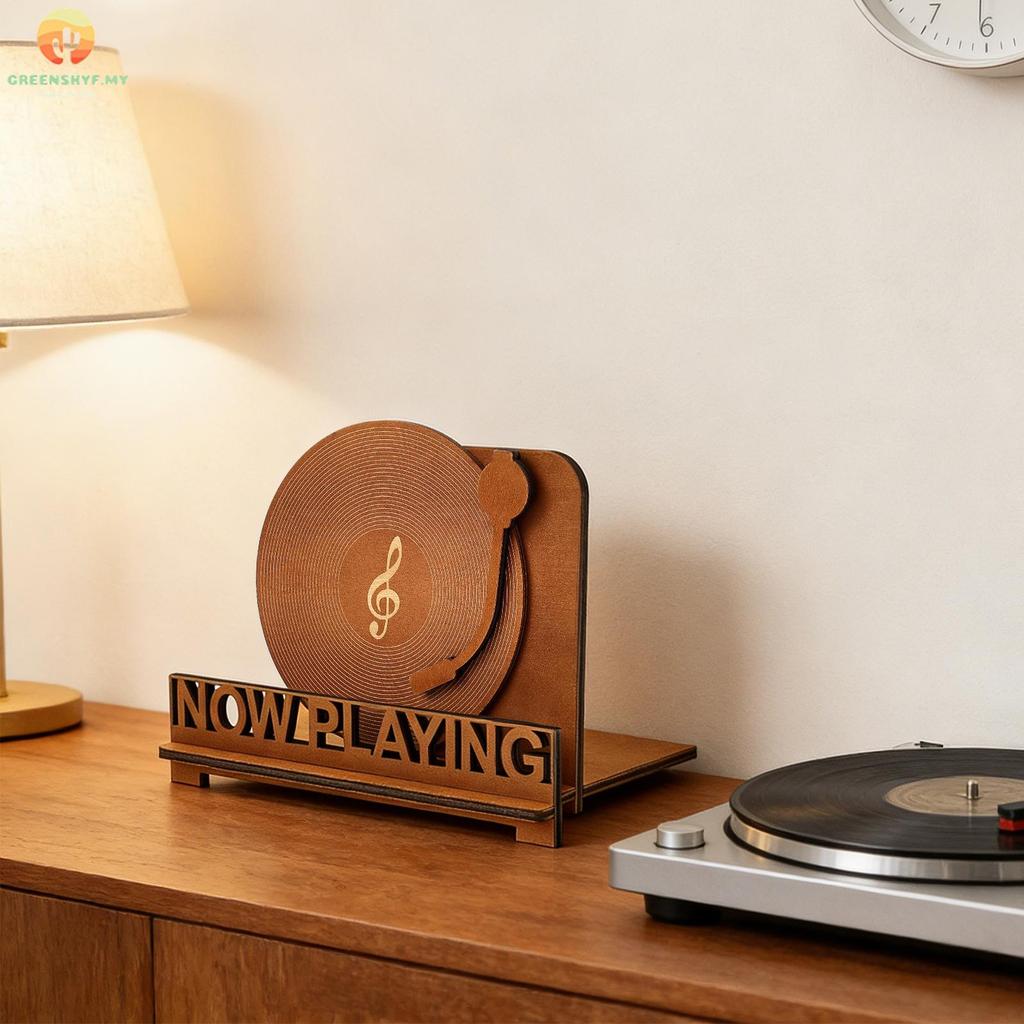 Now Playing Vinyl Record Holder Rack Vintage Album Display Rack for ...