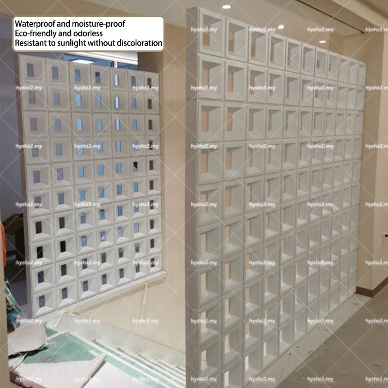 Influencer ABS Jiugongge Hollow building Brick Double-Sided Simulation ...