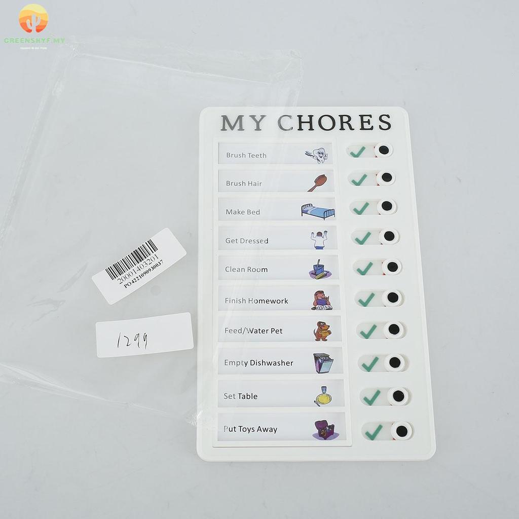 RV Checklist Board Reusable Memo Plastic Board Checklist Note Board for ...