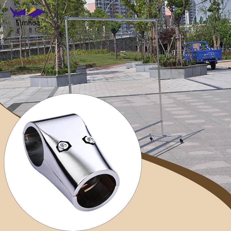 [Simhoa] Shelf Display Rack Scaffold Tube Connector Silver Pipe ...