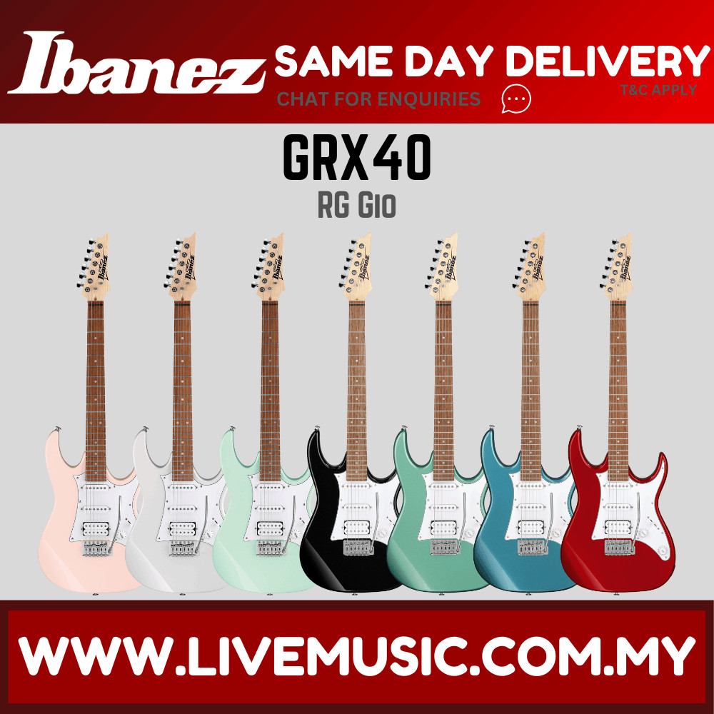 Ibanez Gio GRX40 GIO Series Solid Body Electric Guitar - (GRX-40 GRX 40 ...