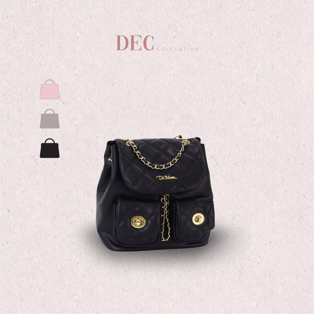 DEC Collection • Eliezer Multi-Pocket Chic Backpack | Shopee Malaysia