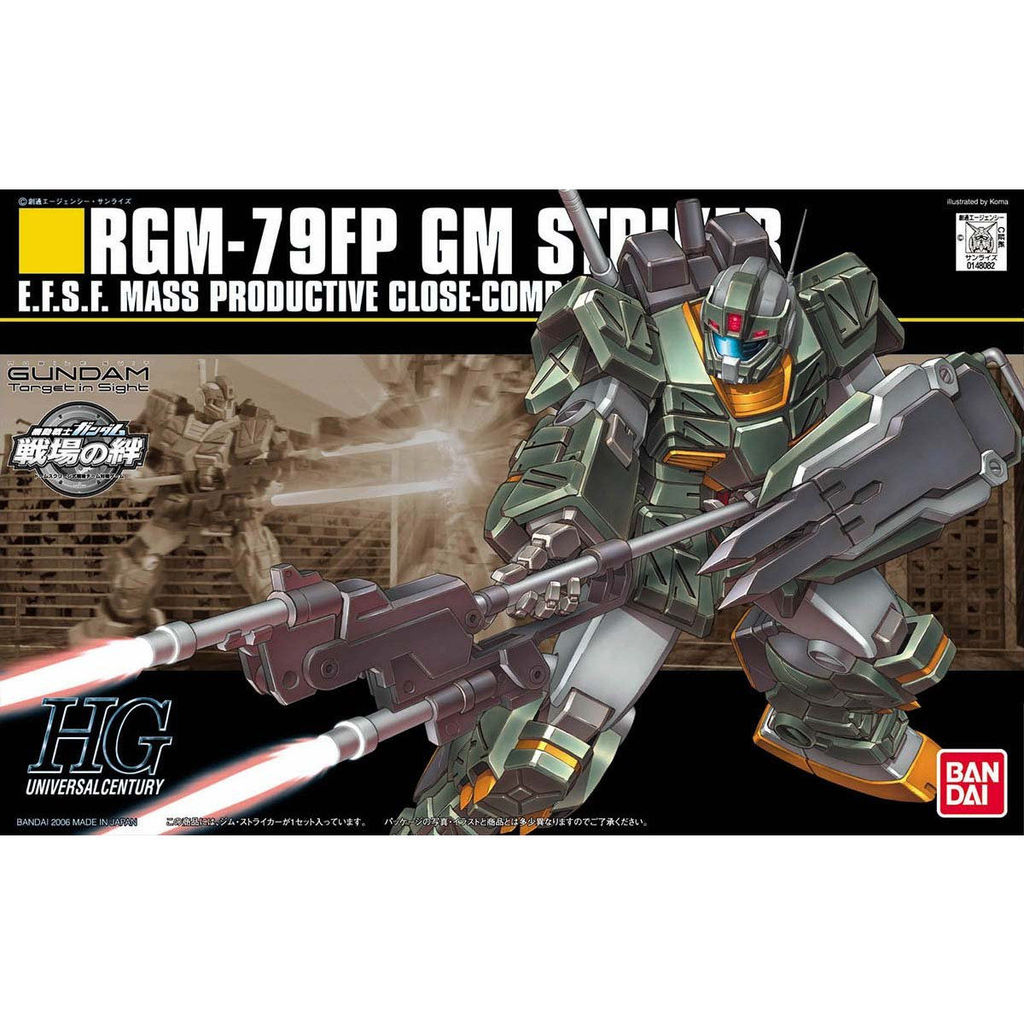 BANDAI HG 1/144 RGM-79FP GM Striker - Model Kit High Grade HGUC 072 ...