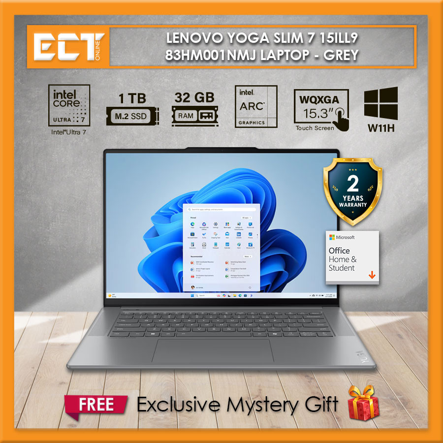 Lenovo Yoga Slim 7 15ILL9 83HM001NMJ Laptop (CU7 258V 4.80GHz,32GB D5 ...