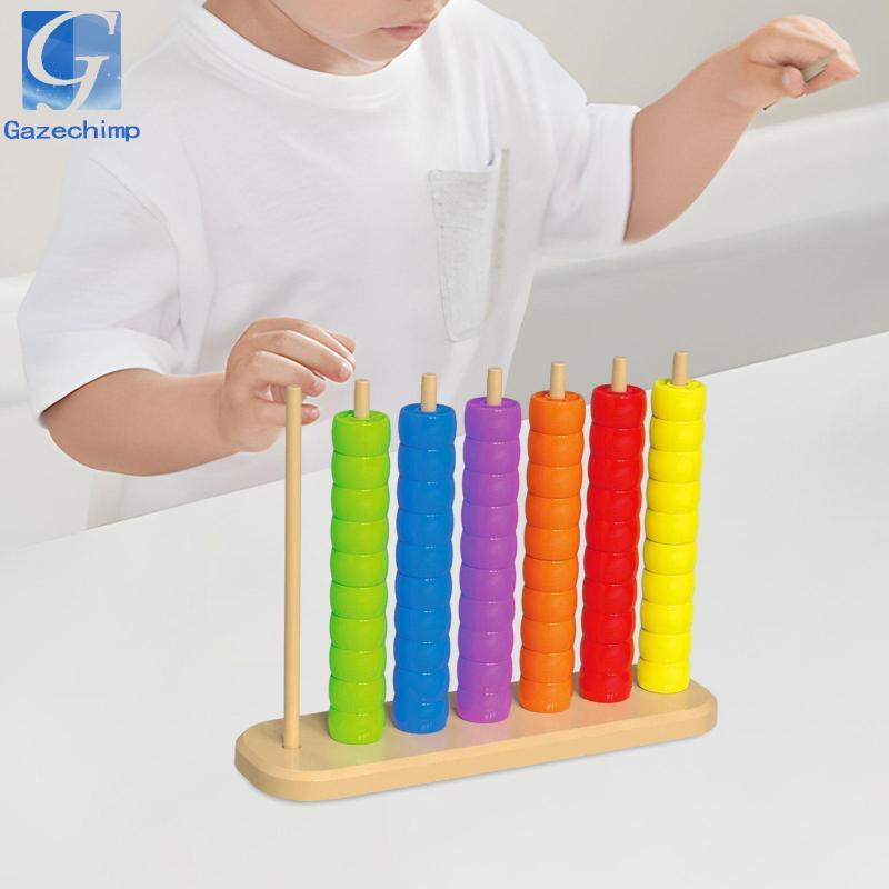 [Gazechimp] Matching Color Stacker Preschool Learning Toy Training ...