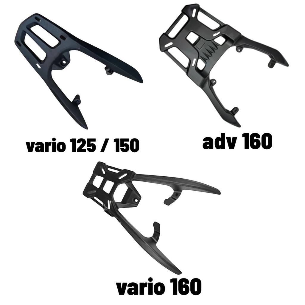ADV 160 VARIO MONORACK BOX RACK VARIO 125 150 160 ADV 160 BOX CARRIER ...