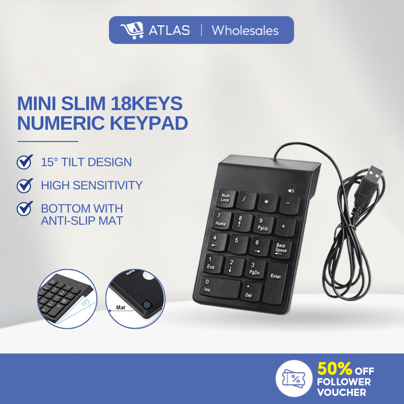 number keyboard - Computer Accessories Prices and Promotions - Computer ...