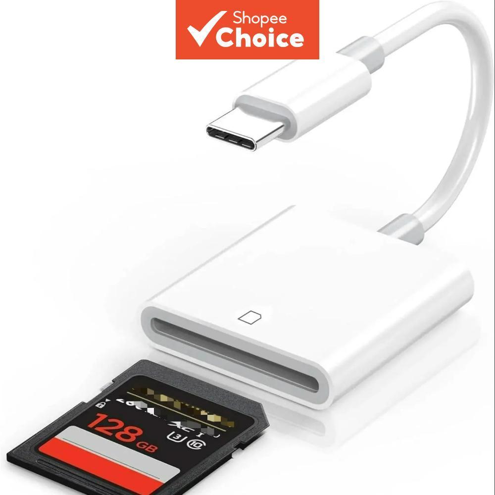 Type CSD USB-C Pembaca Kad Type C ke SD Penukar Memori Pembaca Kad USB ...