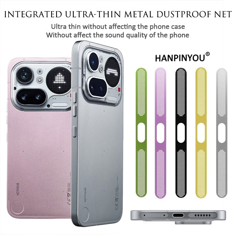 Luxury Metal Dustproof Net For Nothing Phone 4a Pro 3a 2a Plus CMF ...