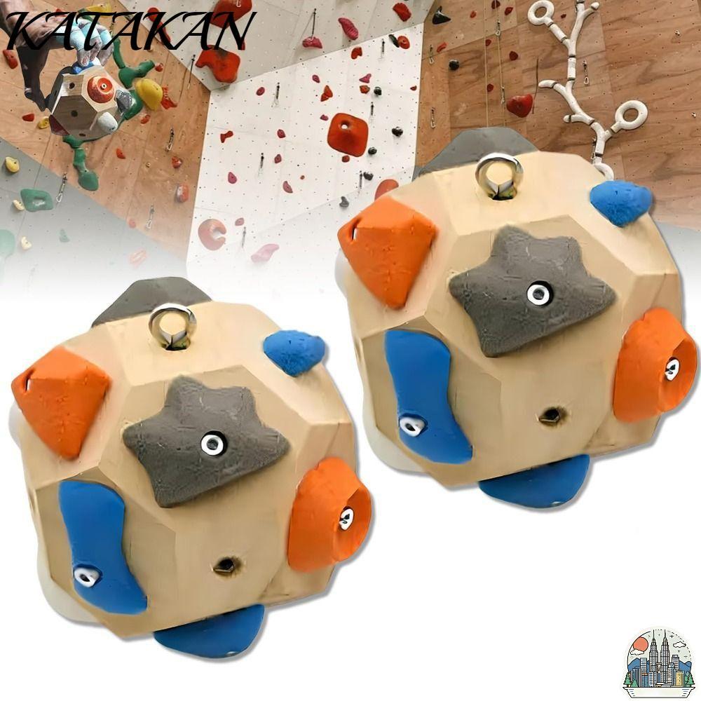 KATAKAN Handcrafted Boulder Block, Portable Multi-function Climbing ...