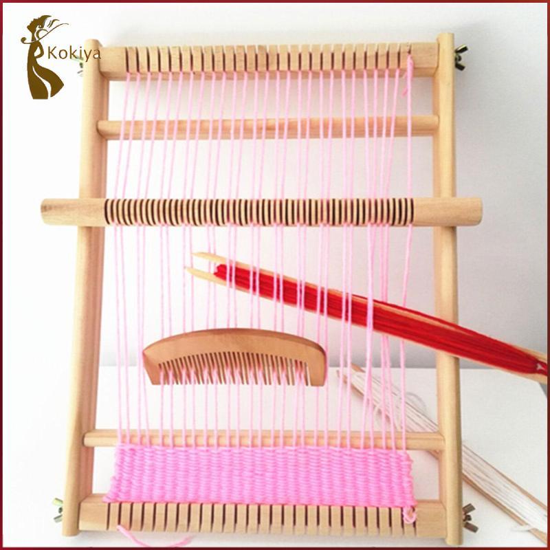 [kokiya] Weaving Loom Kit Table Loom Improve Hand Eye Coordination ...