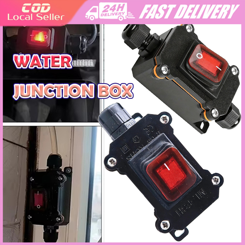 1pc Waterproof Inline Switch IP65 Outdoor KCD4 Boat Type Switch Flame ...