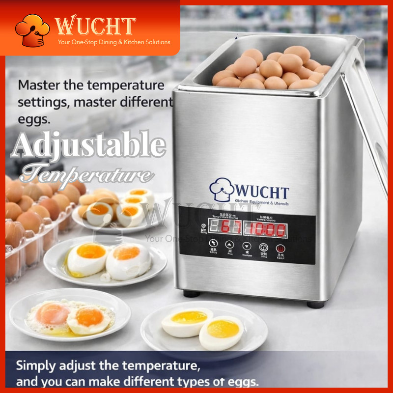 【WUCHT】Electric Digital Half Boiled Egg Cooker Onsen Machine Egg Warmer ...