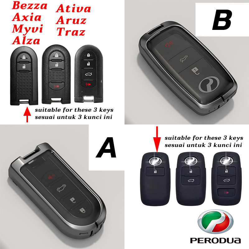 Perodua Bezza Axia Myvi Alza Ativa Aruz Traz 2025 2026 zinc alloy ...