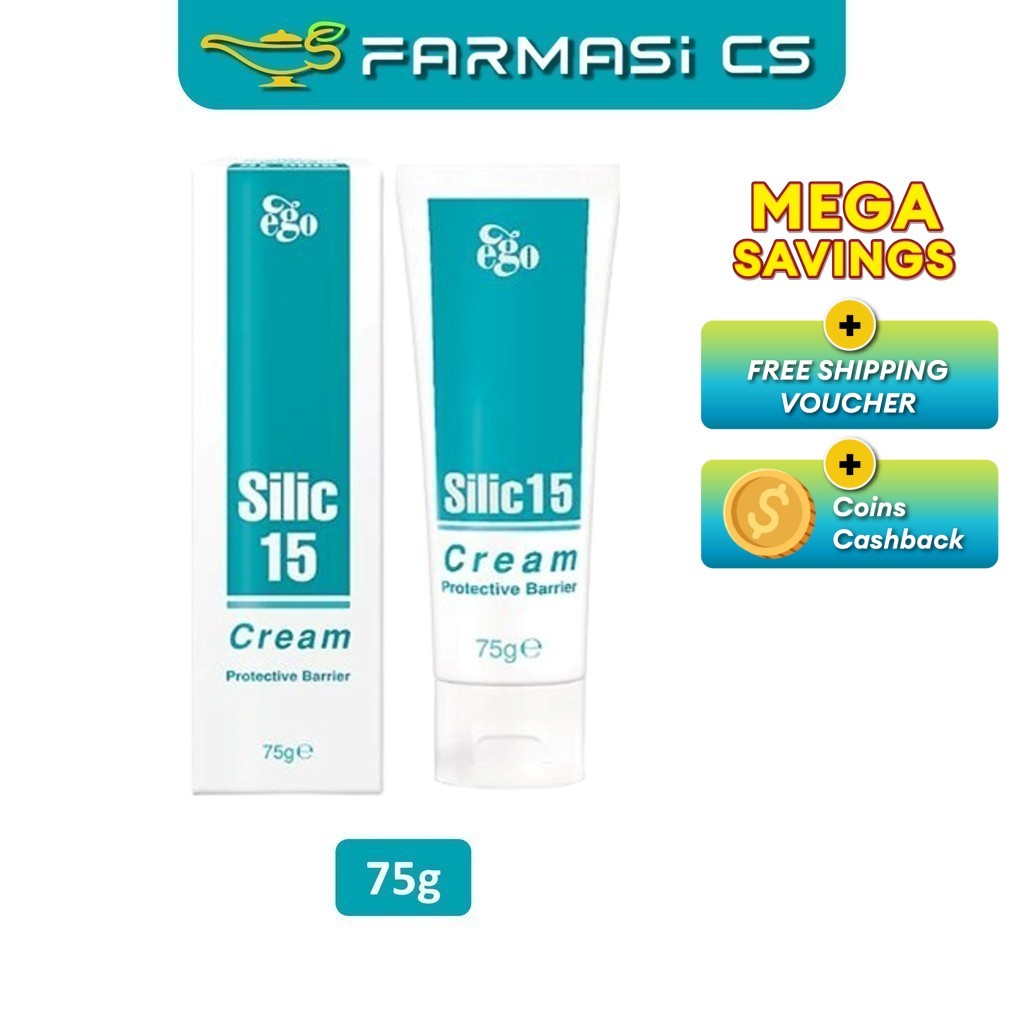 Ego SILIC 15 Cream 75g EXP:04/2031 [ Protective Barrier, Farmasi CS ...