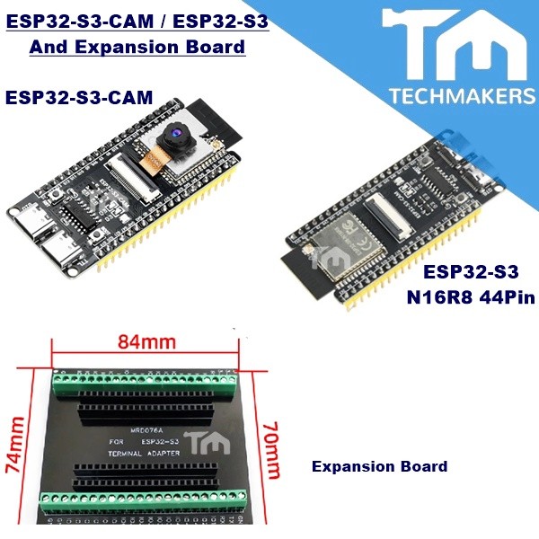 ESP32-S3 / ESP32-S3-CAM Core Development Board N16R8 S3 Module OV2640 Camera ESP32-CAM