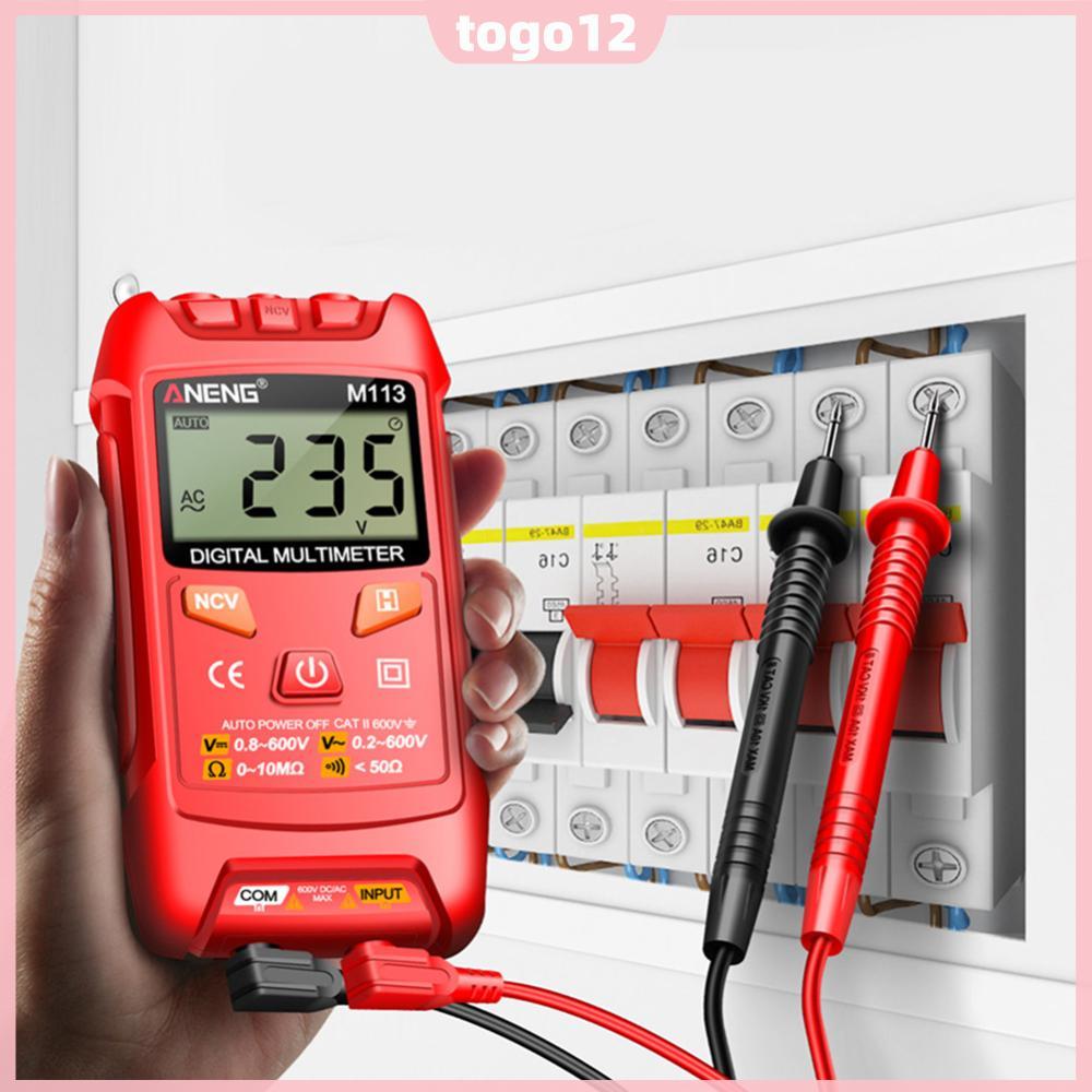 ⚡24H⚡ Digital Mini Multimeter Tester Intelligent Multimeter 1999Counts ...