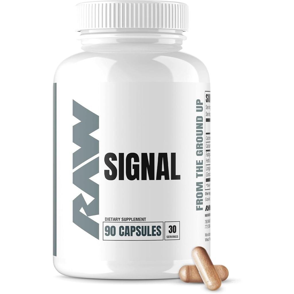 RAW Signal a Testosterone Booster with Fadogia Agrestis (90 Capsules ...