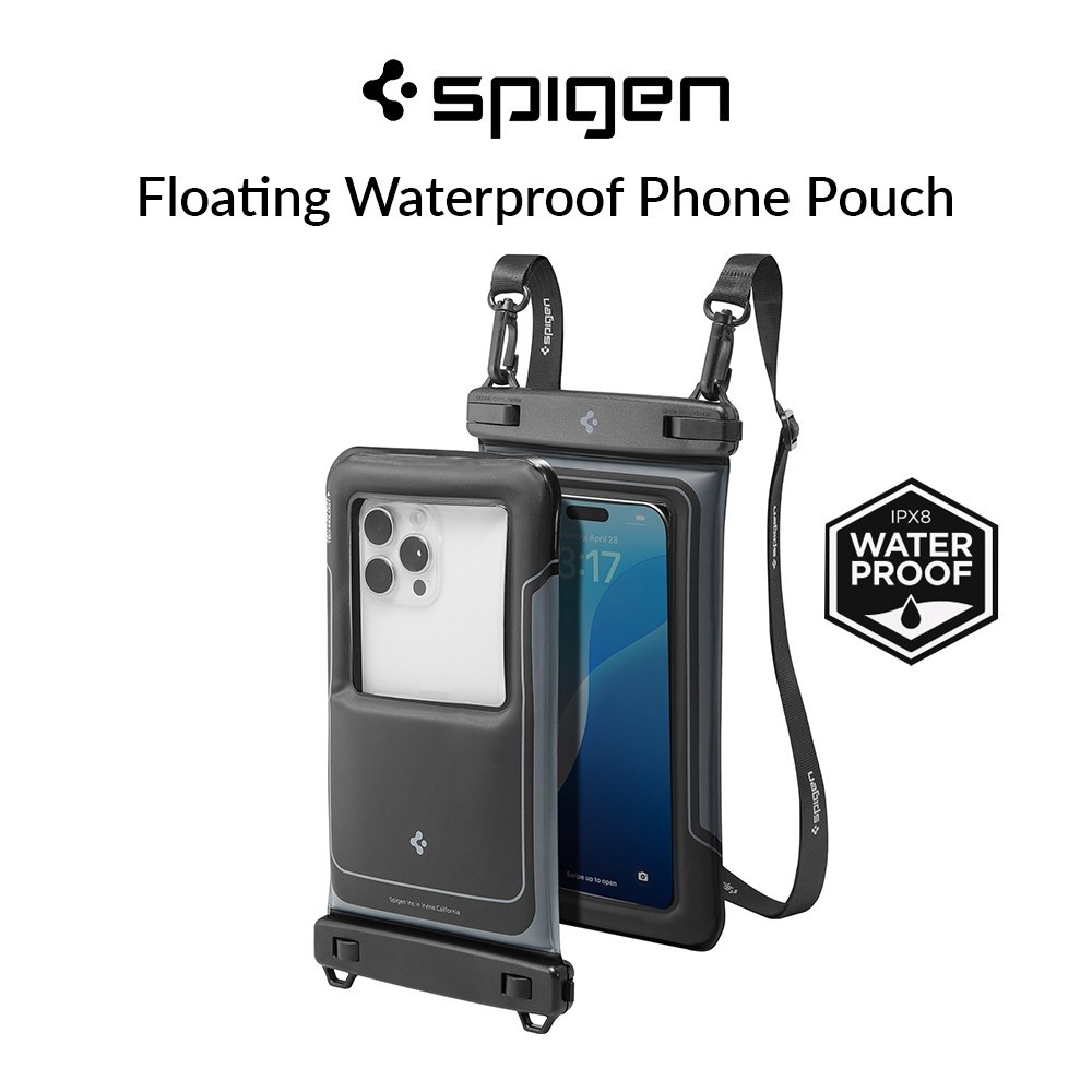 [2 Pack] Spigen Aqua Shield Floating Waterproof Phone Case A611P Phone ...