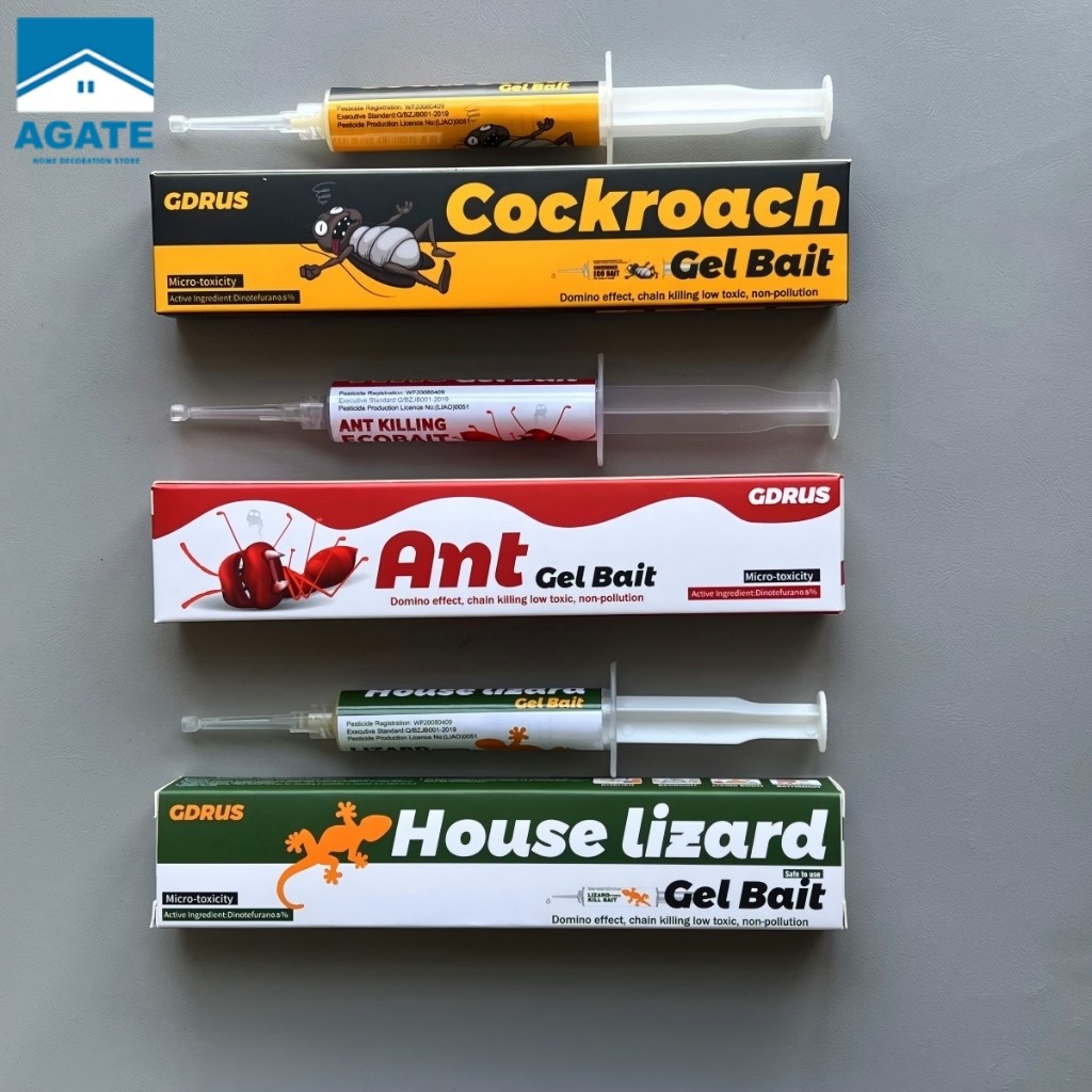 Eco Friendly Gel Ant Bait Semut Lipas Ubat 10g Cockroach&Lizard Bait ...