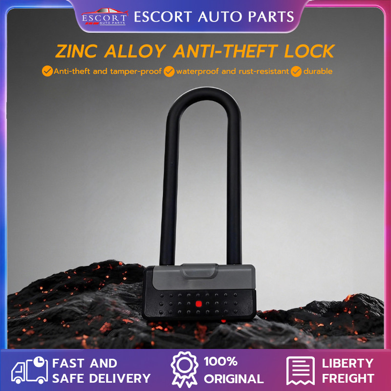 Fork Lock Heavy Duty Security Chain Lock Motorcycle Motosikal Motor ...