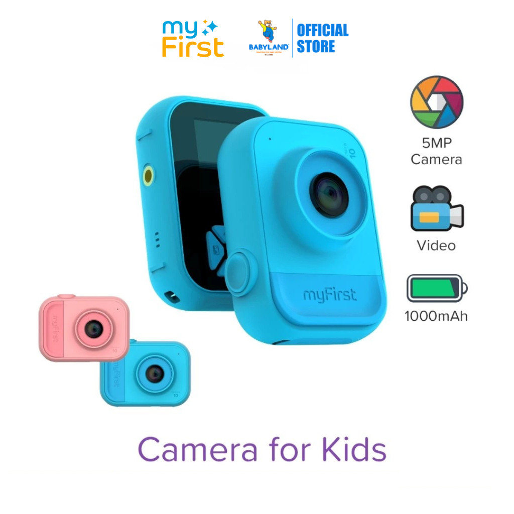 myFirst Camera 10 Mini Digital Camera for Kids with 5MP Camera High ...