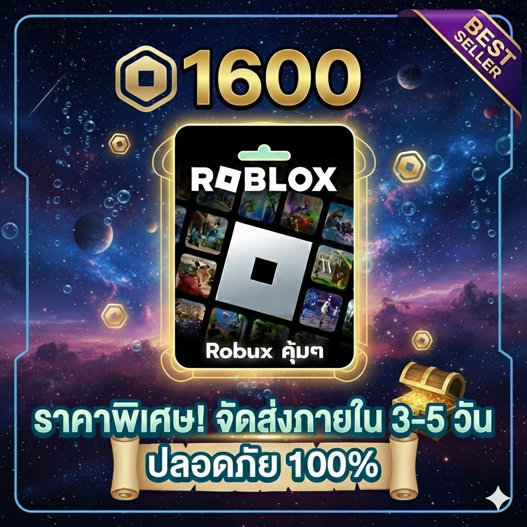 Roblox 1600 Robux Game Real Shipping Card | Shopee Malaysia