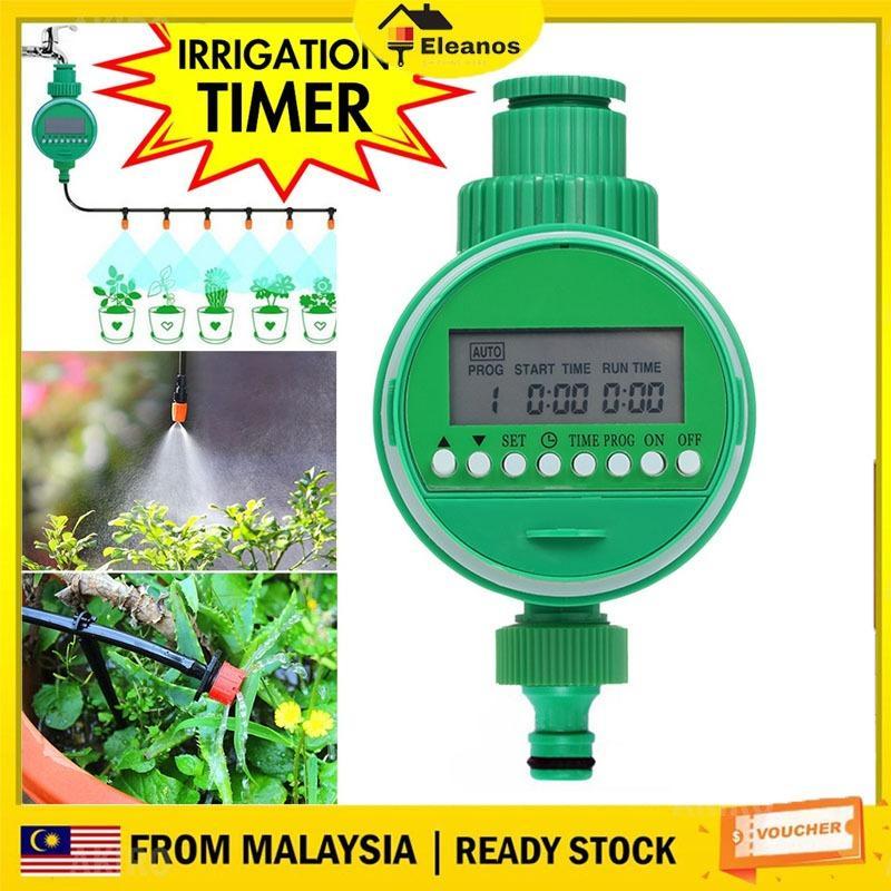 Water Timer Garden Irrigation Timer with LCD Display Intelligent Plants ...