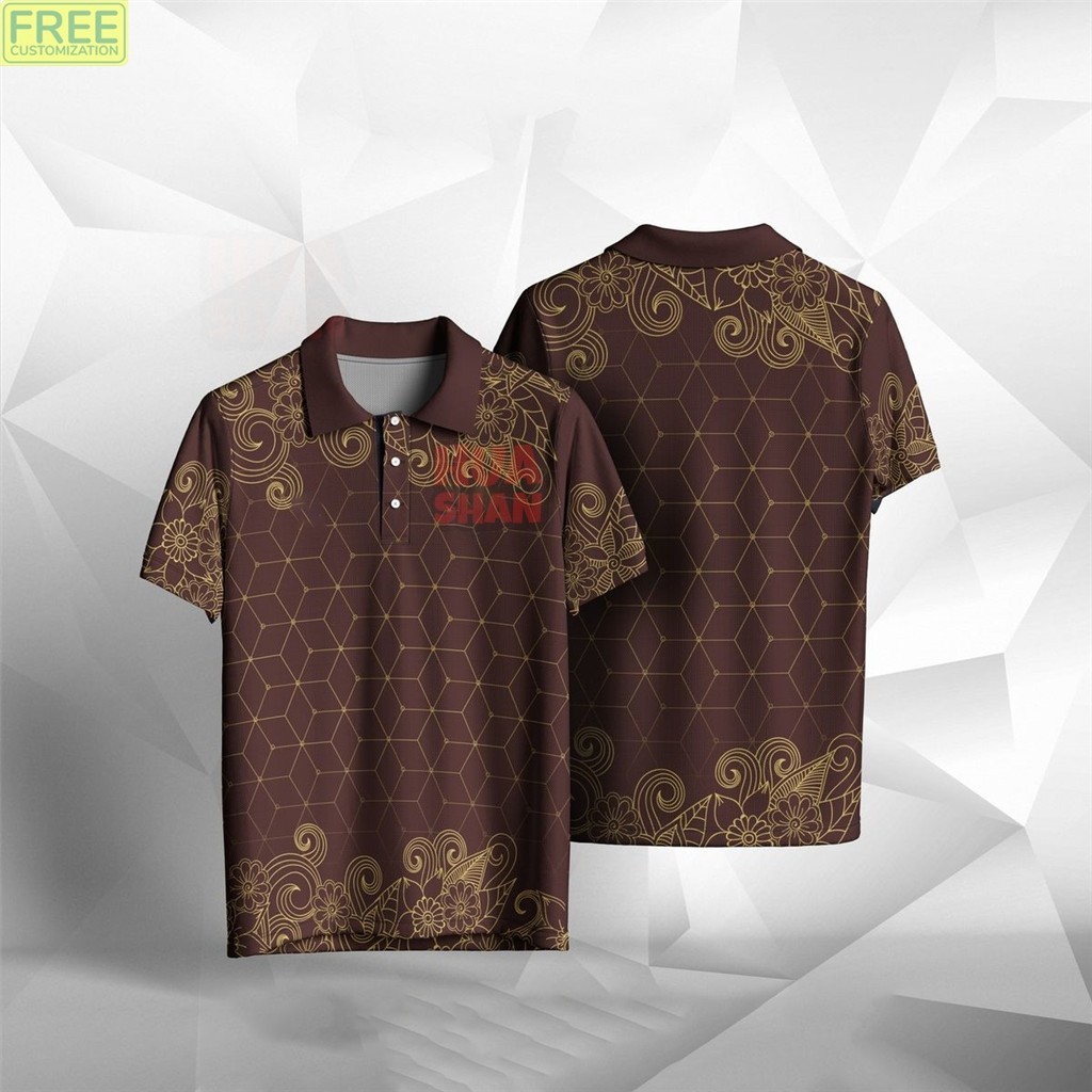 [Ready Stock]Baju Berklar Lelaki Jersey Plus Size Polo Shirt Men's And ...