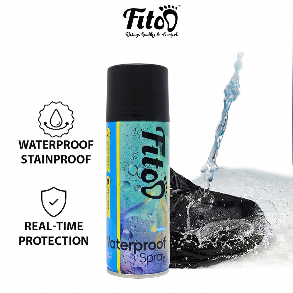 X Sabah Sarawak Labuan] Fitoo Semburan Kalis Air Nano Kasut (260ml)  70-WATERPROOFSPRAY | Shopee Malaysia