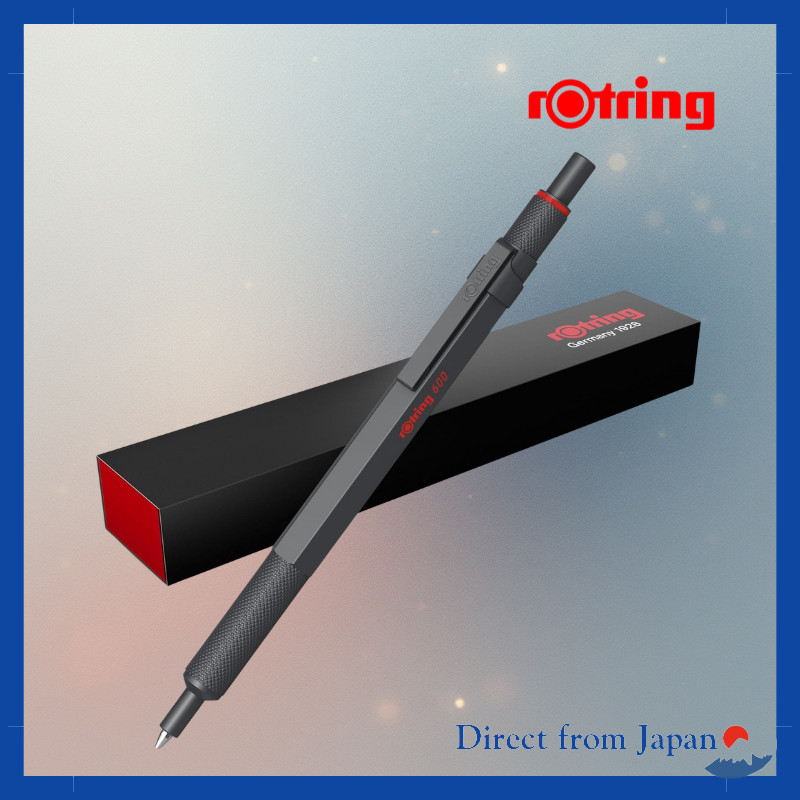 rOtring Ballpoint Pen 600 Dark Stone Medium Point Oil-Based with Gift ...