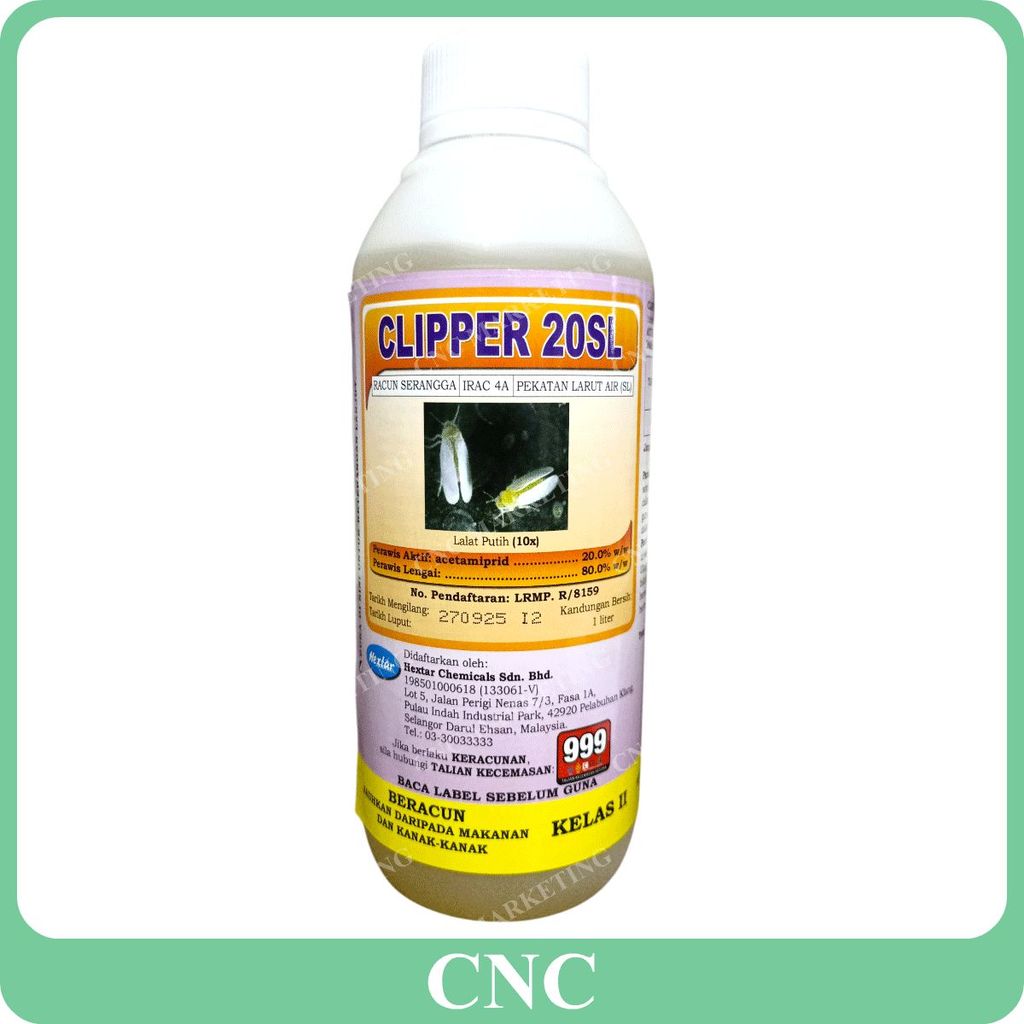 Hextar Clipper 20SL 1L Racun Serangga Acetamiprid 20% Insecticide Lalat ...