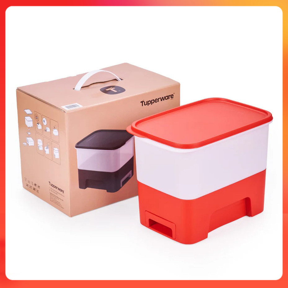 Tupperware Junior RiceSmart 5 kgs Bekas Beras Rice keeper Serving Gift ...
