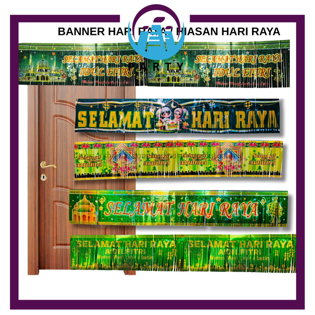[2026] 1PCS HARI RAYA BANNER / RAMADHAN KAREEM / SEPANDUK PINTU HARI ...