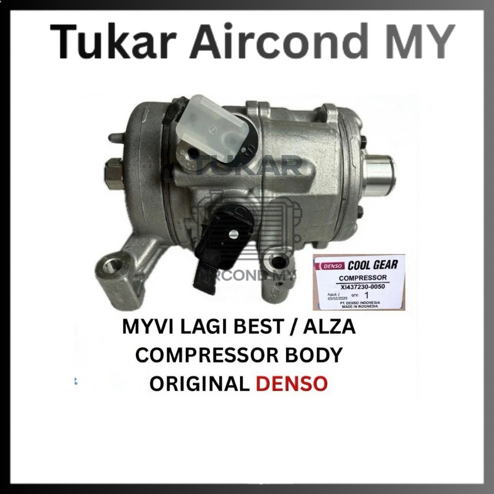 🔥ORIGINAL🔥 Myvi Lagi Best / Alza Aircond Compressor Original Coolgear ...