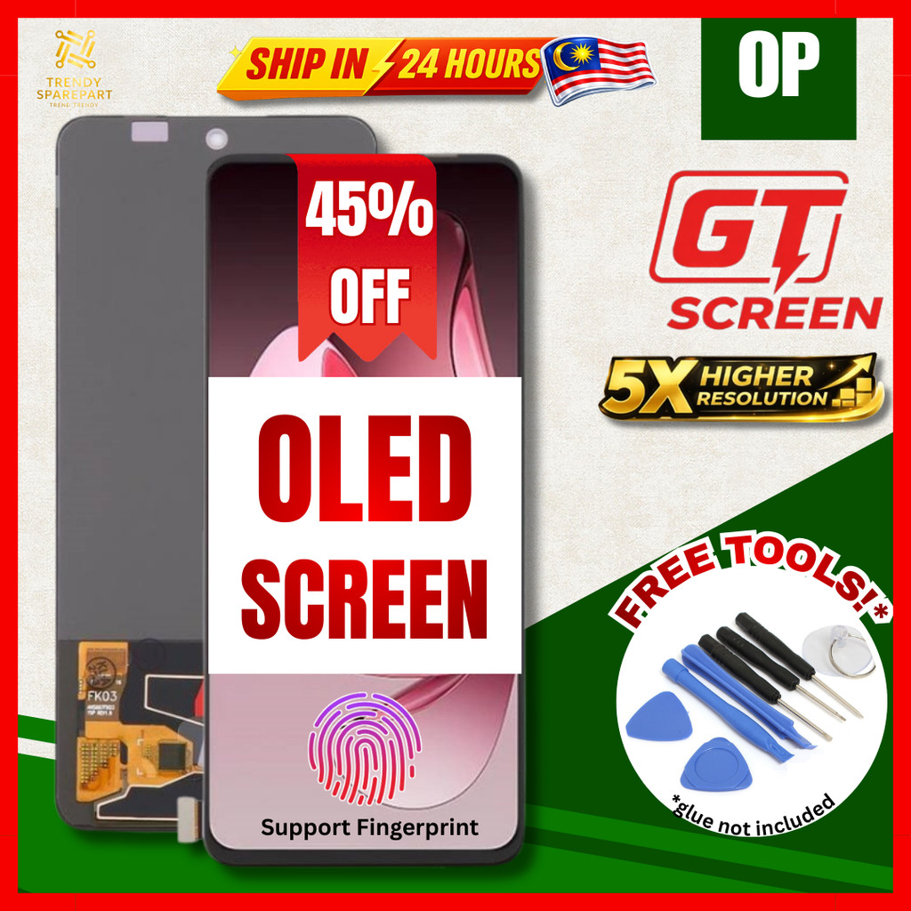 LCD OLED Reno 15F 14 14F 13 Pro 13F 12F 12 11 5G 10 9 8Z 8T 8 7 7SE 7Z ...