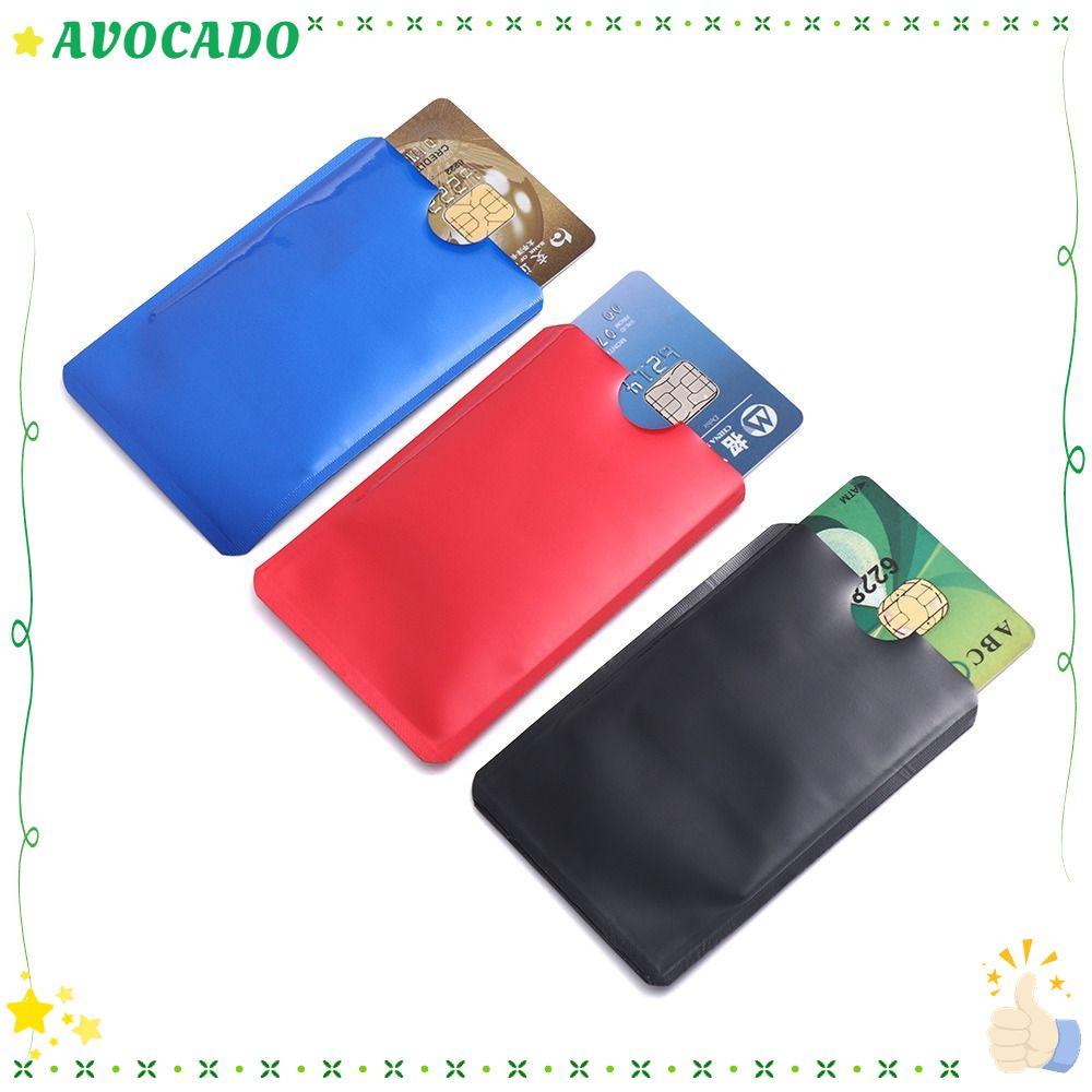 AVOCADD 5pcs Rfid Card Holder, Anti-theft Safety RFID Blocking Sleeves ...