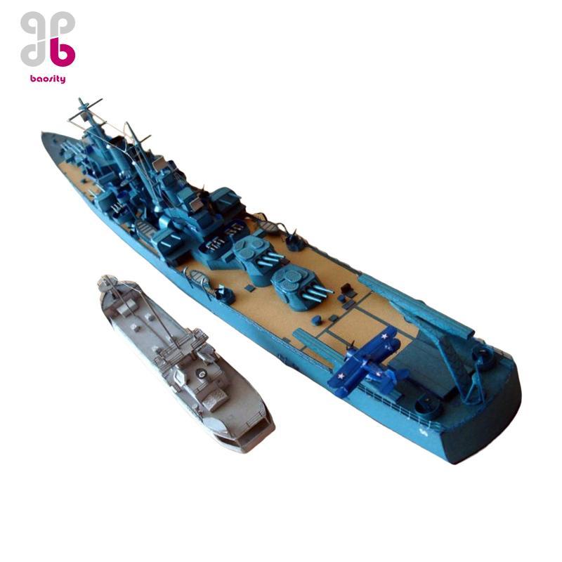 [Baosity] Navy Ship Models Naval Ship Building Submarine Paper Model ...