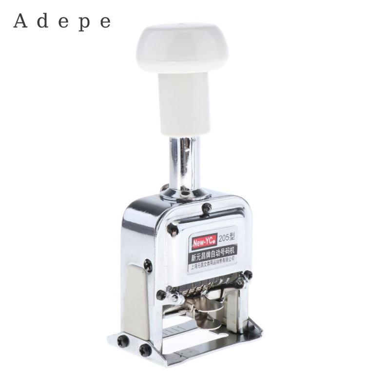 [Adepe] 5 Digit Automatic Numbering Machine Self Inking Number Stamp ...