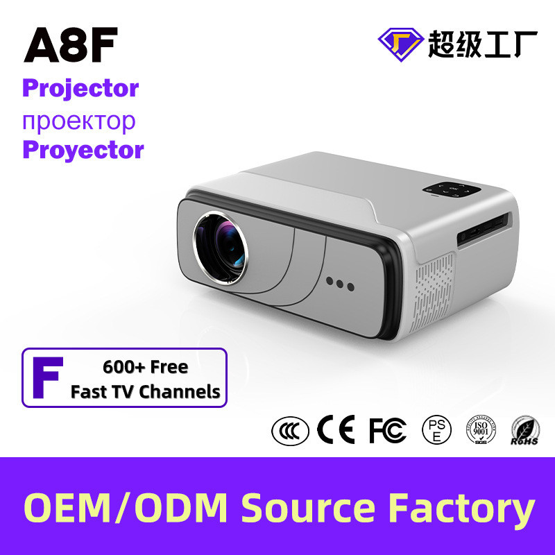 Small Small High-Definition Projector Android System Portable Projector ...