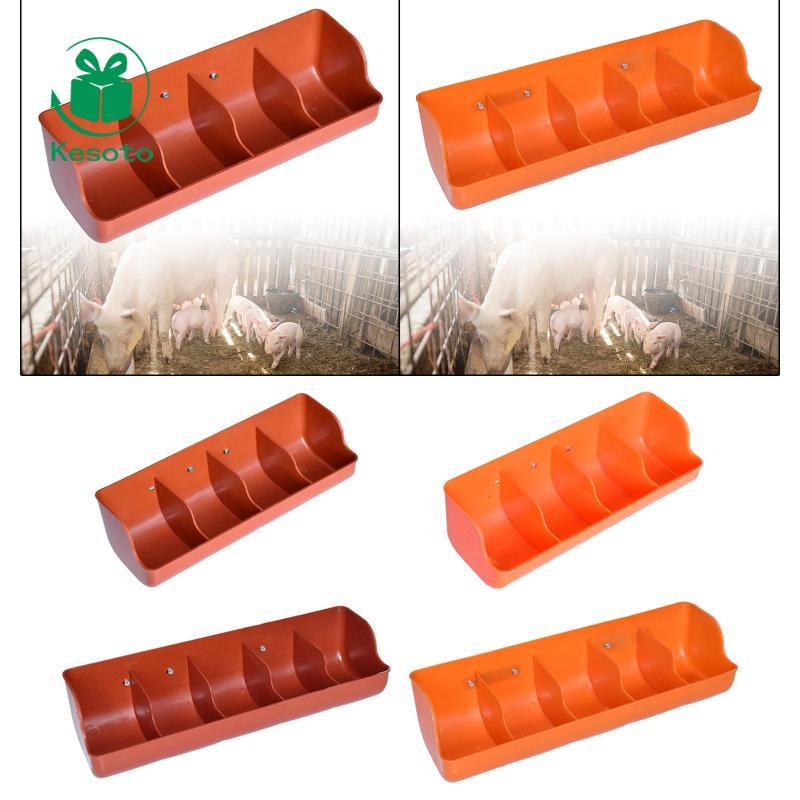 [Kesoto] Piglet Fodder Trough Container Pig Feeder Trough Animal ...