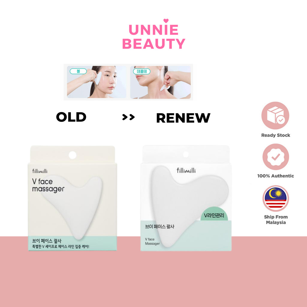 FILLIMILLI V FACE MASSAGER GUA SHA | Shopee Malaysia