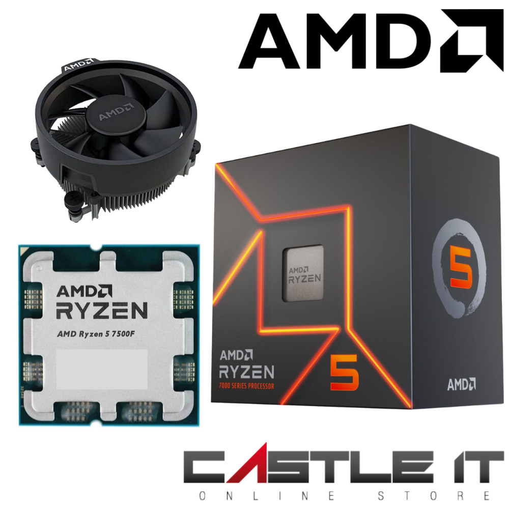 AMD Ryzen 5 7500F Processor AM5 6 Core 12 Thread Up To 5.0GHz Desktop ...