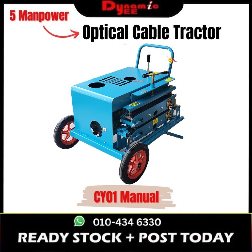 Cable/Fiber Tractor Pulling Pushing Machine Optical Cable Tractor ...