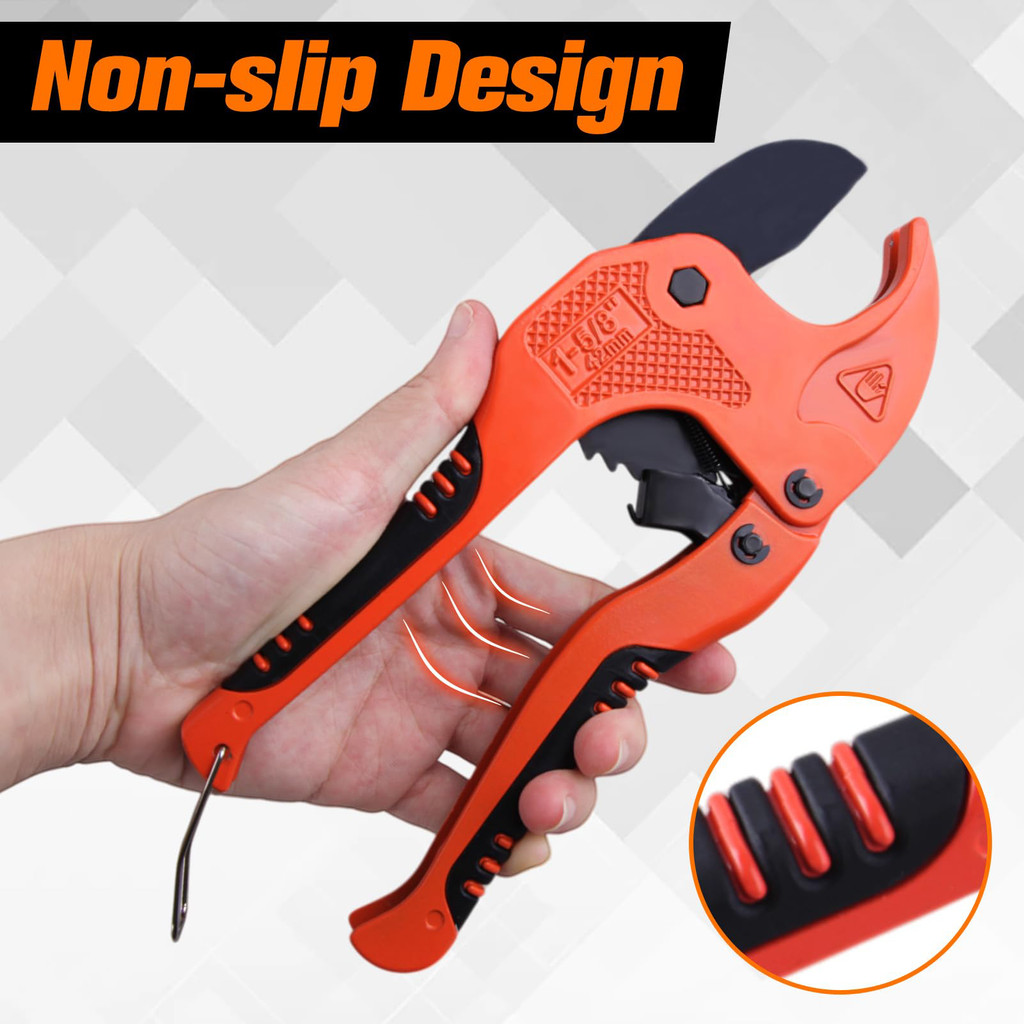 Professional PVC Pipe Cutter Lightweight Easy to Use Quick Cut Tool for ...