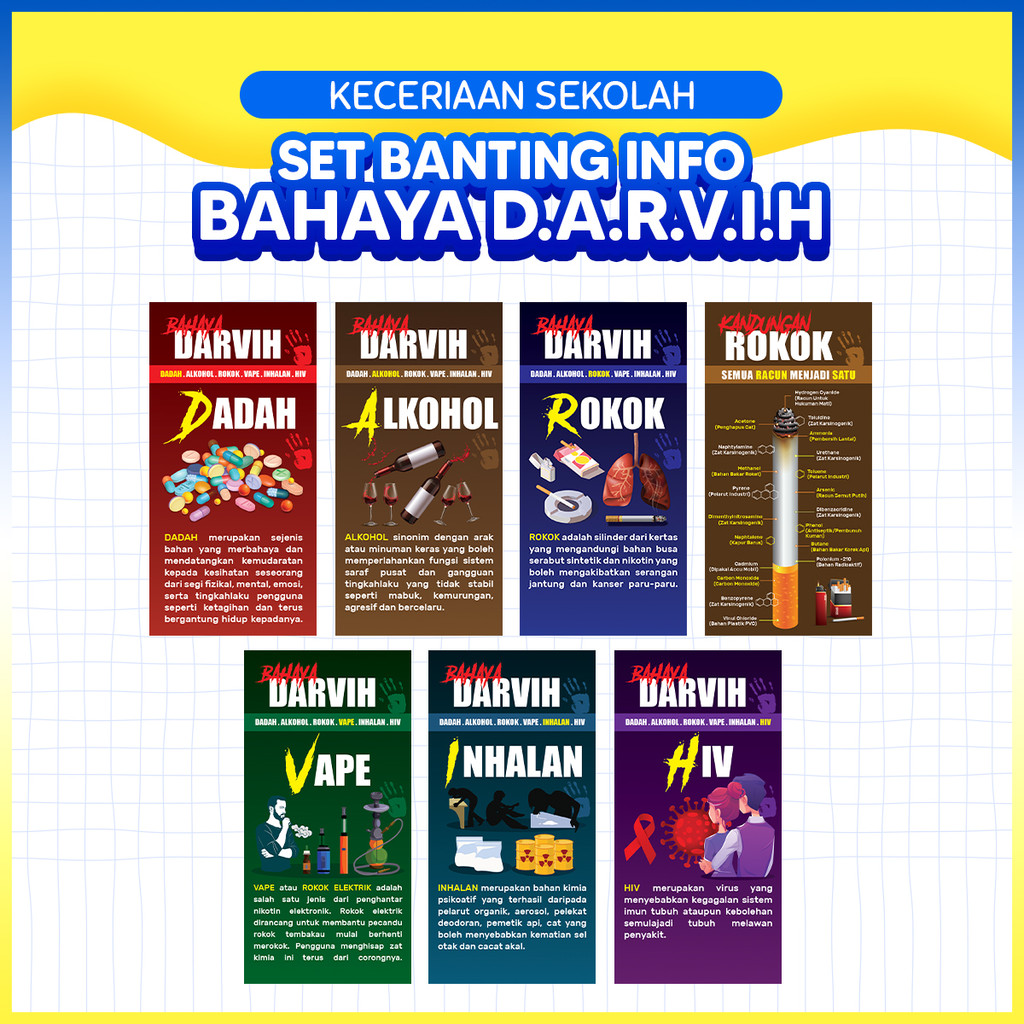 Buy poster dadah Online With Best Price, Jul 2026 | Shopee Malaysia