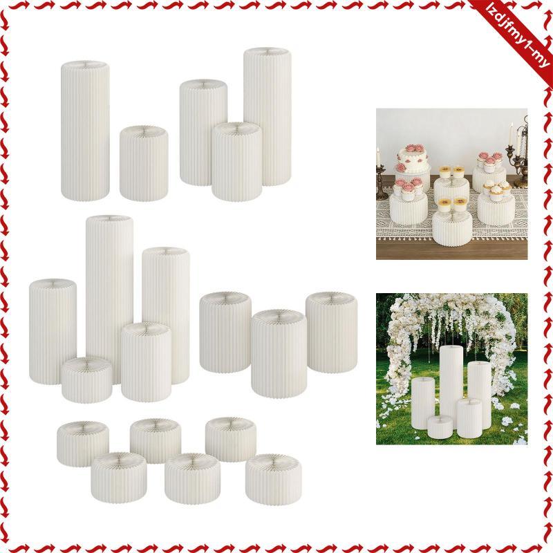 [leipupa] Cylinder Pedestal Roman Column Countertop Display Plinth ...