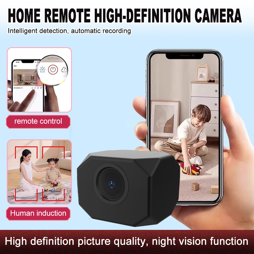 Mini Camera 1080P HD Surveillance Wifi Cameras Network Remote Home ...
