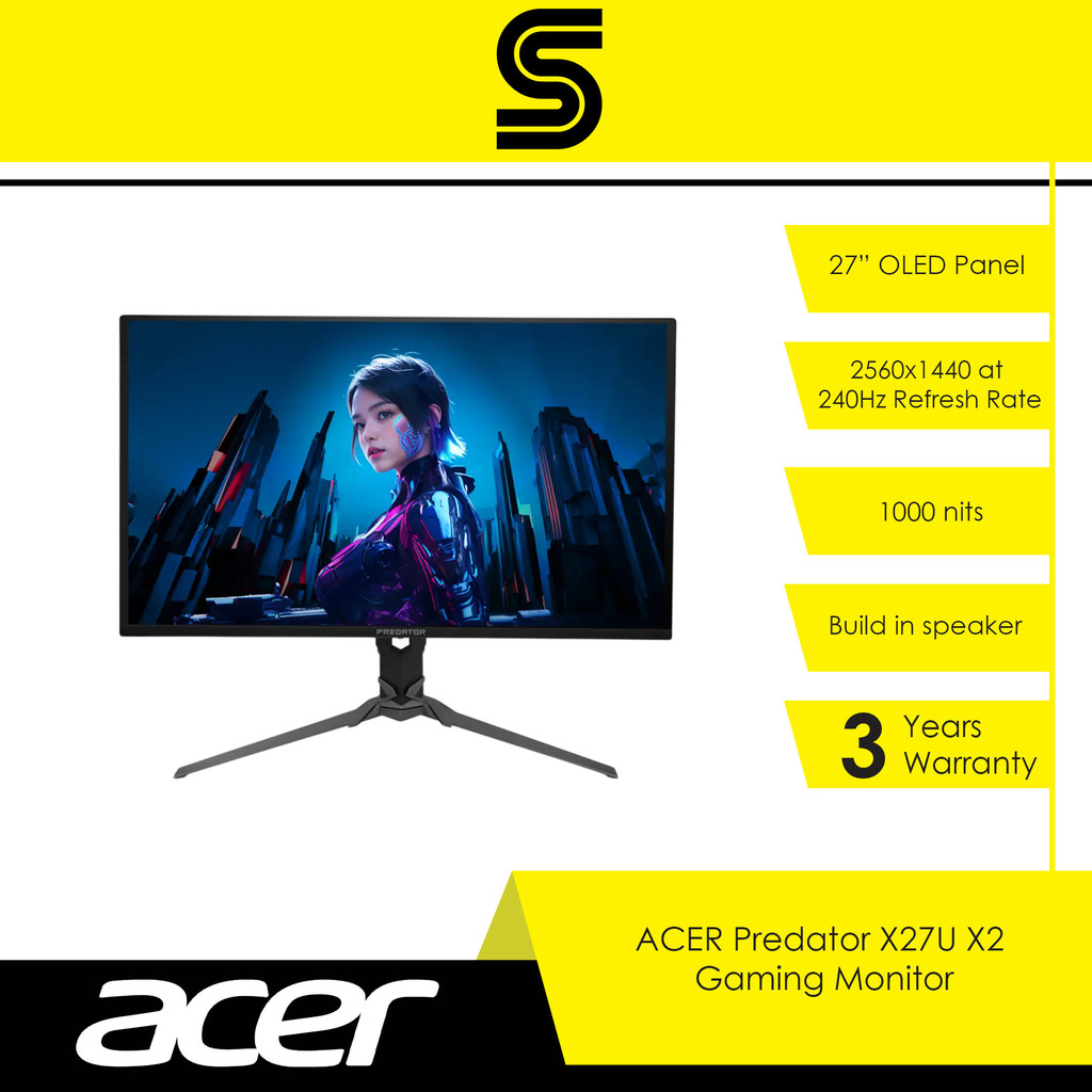 ACER Predator X27U X2 27