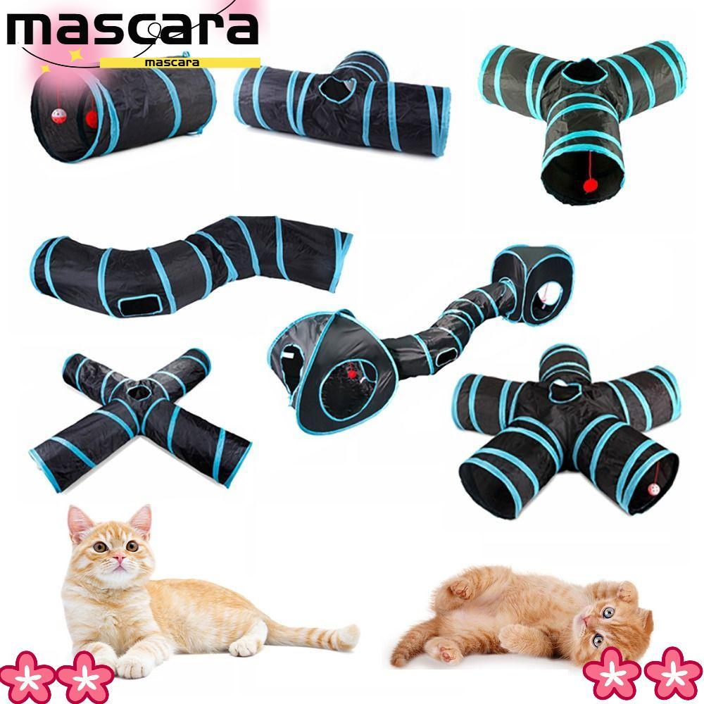 JONY1 Cat Nest, Breathable Blue Cat Tunnel Tube, Portable Training ...